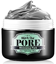 Fragrances, Perfumes, Cosmetics Charcoal Cleansing Pore Mask - Secret Key Black Out Pore Minimizing Pack