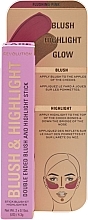 Blush & Highlighter Stick - Makeup Revolution Blush & Highlight Stick — photo N2