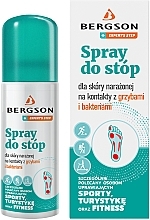 Fragrances, Perfumes, Cosmetics Anti Fungus & Bacteria Protective Foot Spray - Bergson Foot Spray
