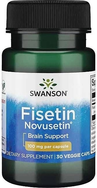 Dietary Supplement - Swanson Fisetin Novusetin, 100 mg, 30pcs — photo N1