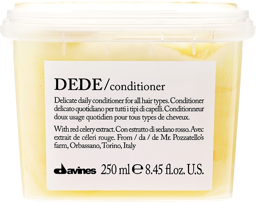 Delicate Conditioner - Davines Essential Haircare Dede Delicate Air Conditioning — photo N3