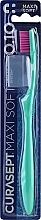 Toothbrush 'Maxi Soft 0.10', turquoise, pink bristles - Curaprox Curasept Toothbrush — photo N1