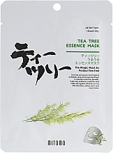 Fragrances, Perfumes, Cosmetics Tea Tree Oil Face Sheet Mask - Mitomo Tea Tree Essence Mask