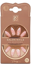 False Nail Set - Sosu by SJ Salon Nails In Seconds Daisy — photo N1
