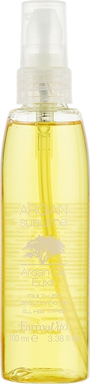 Argan Oil Elixir - Farmavita Argan Sublime Elexir — photo N2