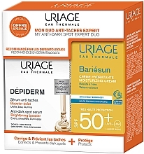 Fragrances, Perfumes, Cosmetics Set - Uriage Depiderm Bariesun (serum/30ml + sun/cr/50ml)