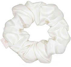 Silk Elastic Hair Band, ivory - Crystallove — photo N2