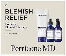 Fragrances, Perfumes, Cosmetics Set - Perricone MD Blemish Relief (cleans/177 ml + ser/59 ml + ser/59 ml)