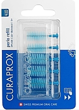Fragrances, Perfumes, Cosmetics Brush Set 'Perio Plus Refill', blue - Curaprox CPS 410Perio Refill