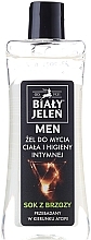 Fragrances, Perfumes, Cosmetics Hypoallergenic Body and Intimate Wash Gel 2in1 - Bialy Jelen Hypoallergenic Body Gel and Intimate Hygiene 2in1