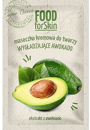 Avocado Creamy Face Mask - Marion Food for Skin Cream Mask Smoothing Avocado — photo N1