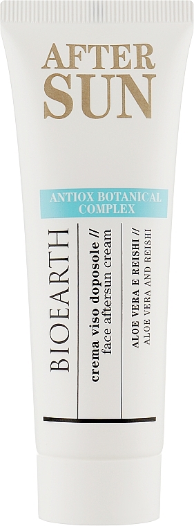 After Sun Face Cream - Bioearth After Sun Antiox Botanical Complex — photo N1