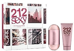 Fragrances, Perfumes, Cosmetics Carolina Herrera 212 Sexy - Set (edp/60ml + b/lot/100ml)