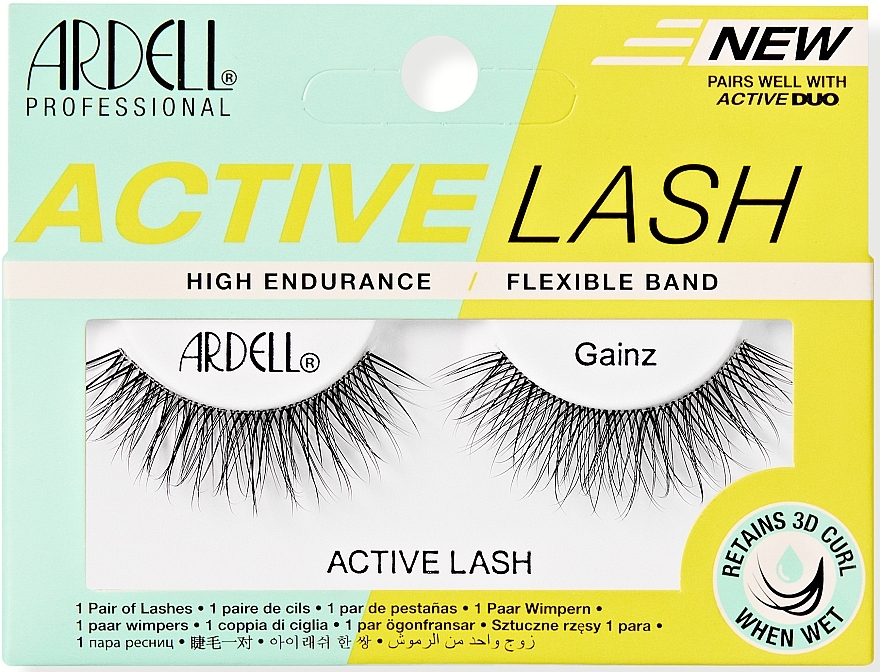 False Lashes Set - Ardell Active Lash Gainz — photo N1