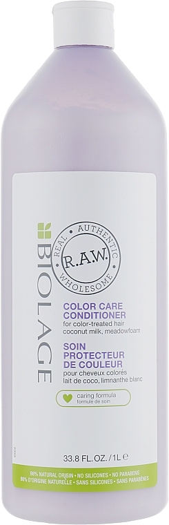 Color-Treated Hair Conditioner - Biolage R.A.W. Color Care Conditioner — photo N7