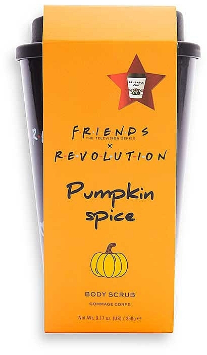 Body Scrub - Makeup Revolution X Friends Pumpkin Spice Body Scrub — photo N4