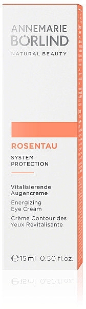 Eye Cream - Annemarie Borlind Rosentau System Protection Energizing Eye Cream — photo N2