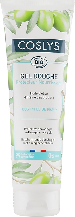 Protective Shower Gel with Organic Olive Oil - Coslys Body Care Shower Gel Protective with Organic Olive Oil — photo N1