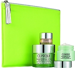 Fragrances, Perfumes, Cosmetics Set - Clinique Superdefense (cr/50ml + n/cr/15ml + eye/cr/5ml + bag)