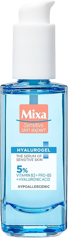 Serum for Sensitive Skin - Mixa Hyalurogel The Serum Of Sensitive Skin — photo N1