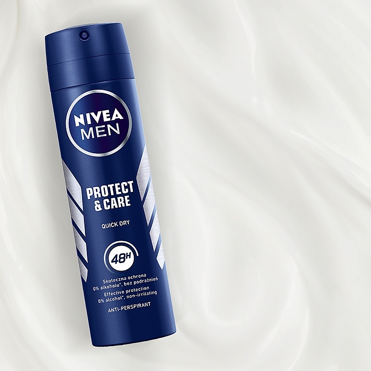 Antiperspirant Deodorant Spray "Protection and Care" - NIVEA Protect&Care 48 hour — photo N3