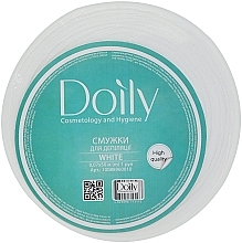 Fragrances, Perfumes, Cosmetics Depilatory Strips in Roll, 7x22cm, 100 pcs, white - Doily