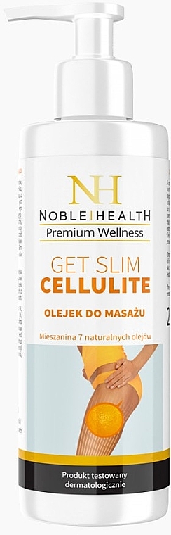 Anti-Cellulite Massage Oil - Noble Health Get Slim Cellulite Massage Oil — photo N1