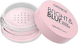 Brightening and Smoothing Loose Powder - Catrice Bright & Blur Loose Powder — photo N1