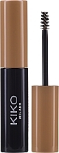 Fragrances, Perfumes, Cosmetics Thick & Groomed Brow Tinted Mascara - Kiko Milano Eyebrow Fibers Coloured Mascara