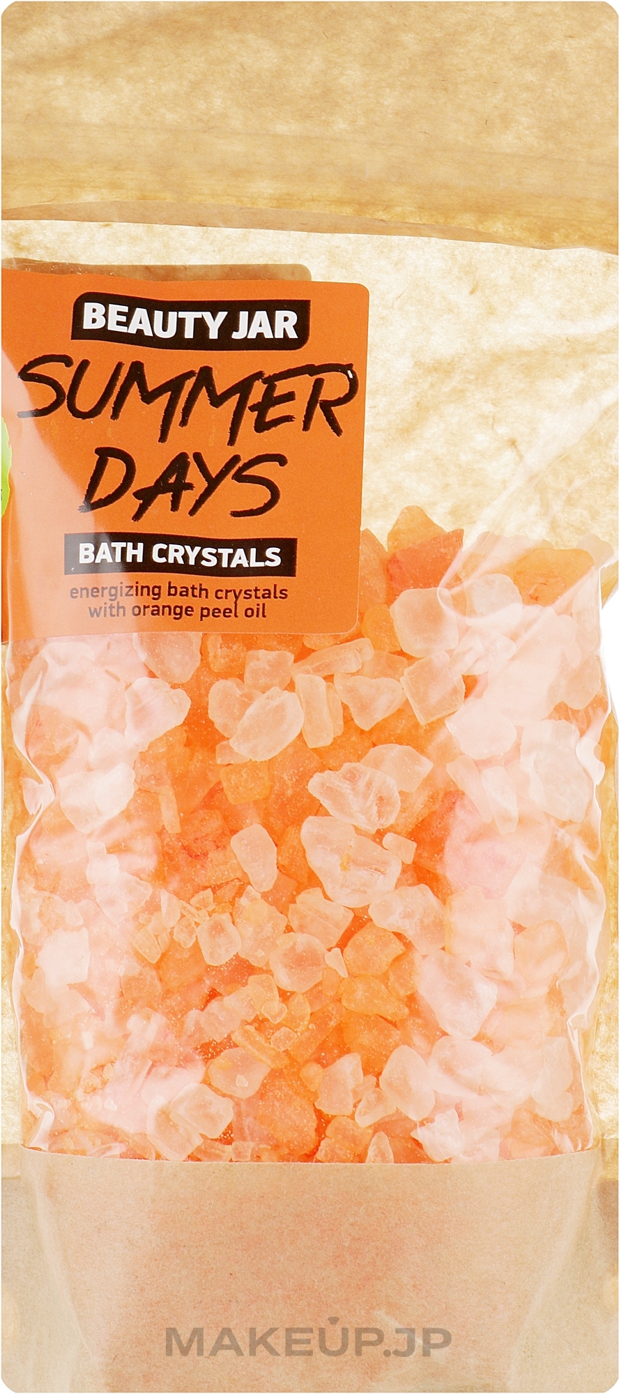Energizing Bath Crystals with Orange Peel Oil - Beauty Jar Summer Days Energizing Bath Crystals with Orange Peel Oil — photo 600 g