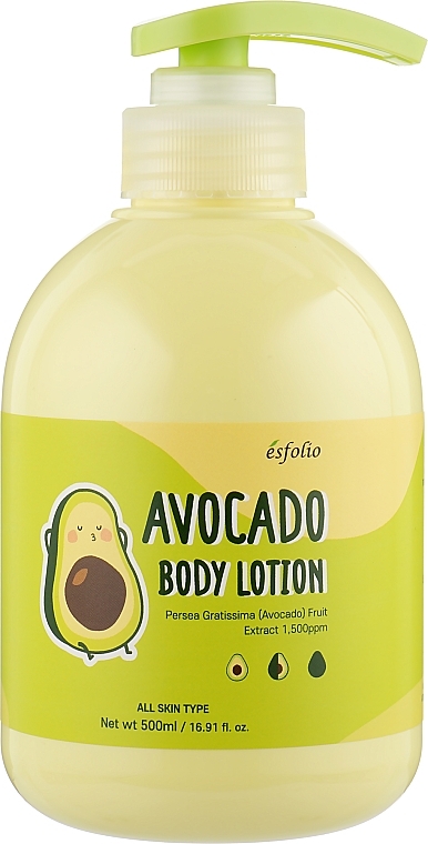 Body Lotion with Avocado Extract - Esfolio Body Lotion Avocado — photo N1