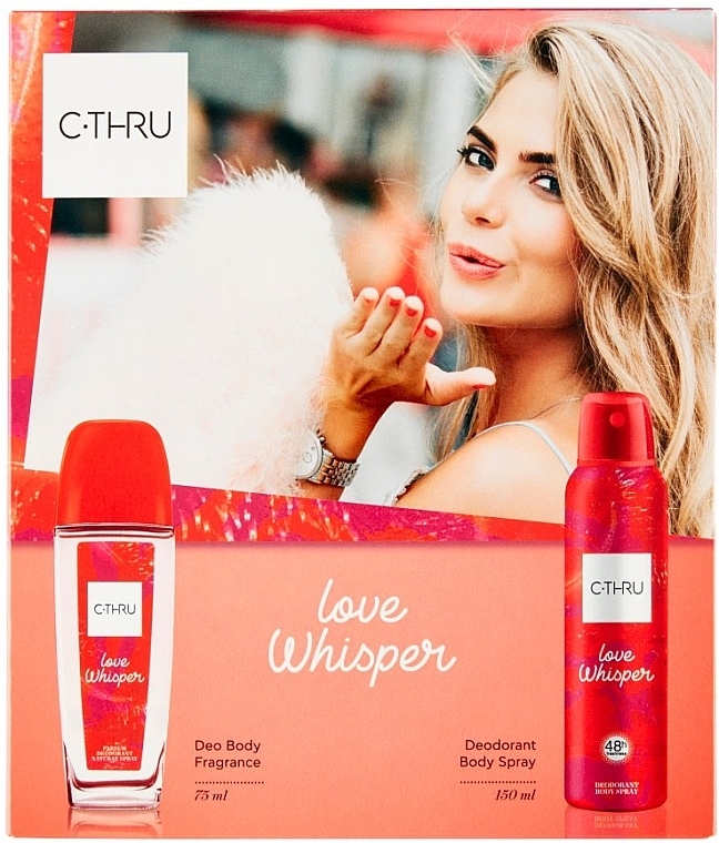 C-Thru Love Whisper - Set (deo/75ml + deo/spray/150ml)	 — photo N1