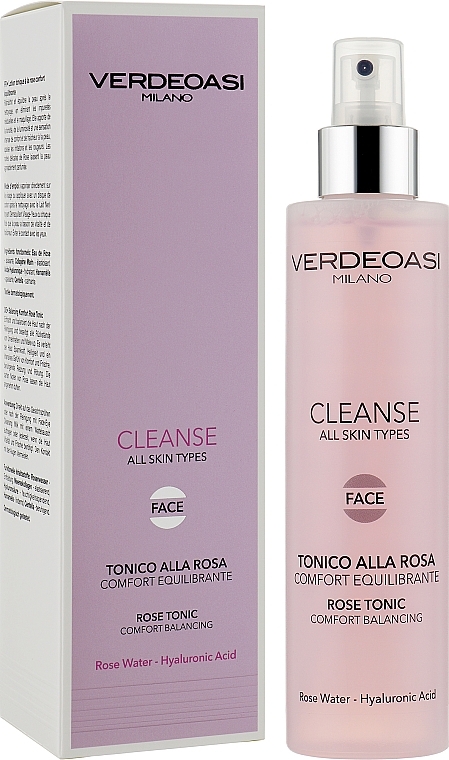 Balancing Rose Tonic - Verdeoasi Cleanse Rose Tonic Comfort Balancing — photo N2