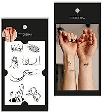 Temporary Tattoo "Gentle Touches" - Tattooshka — photo N2