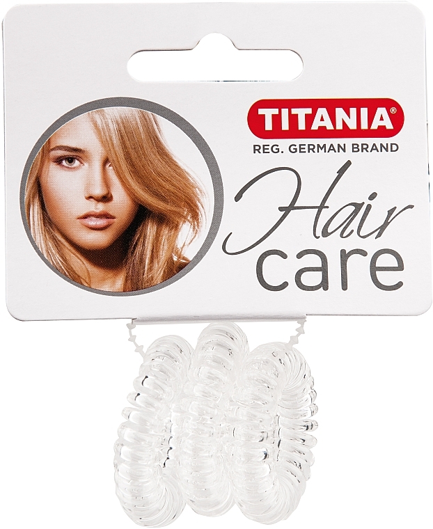 Anti Ziep Elastic Hair Band, transparent - Titania — photo N1
