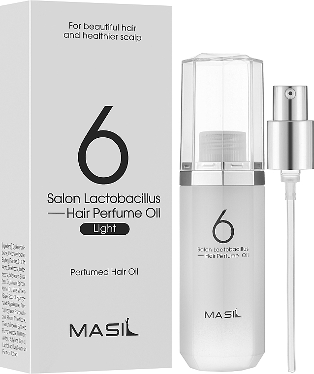 Perfumed Oil for Smooth Hair - Masil Salon Lactobacillus Hair Perfume Oil Light — photo N2