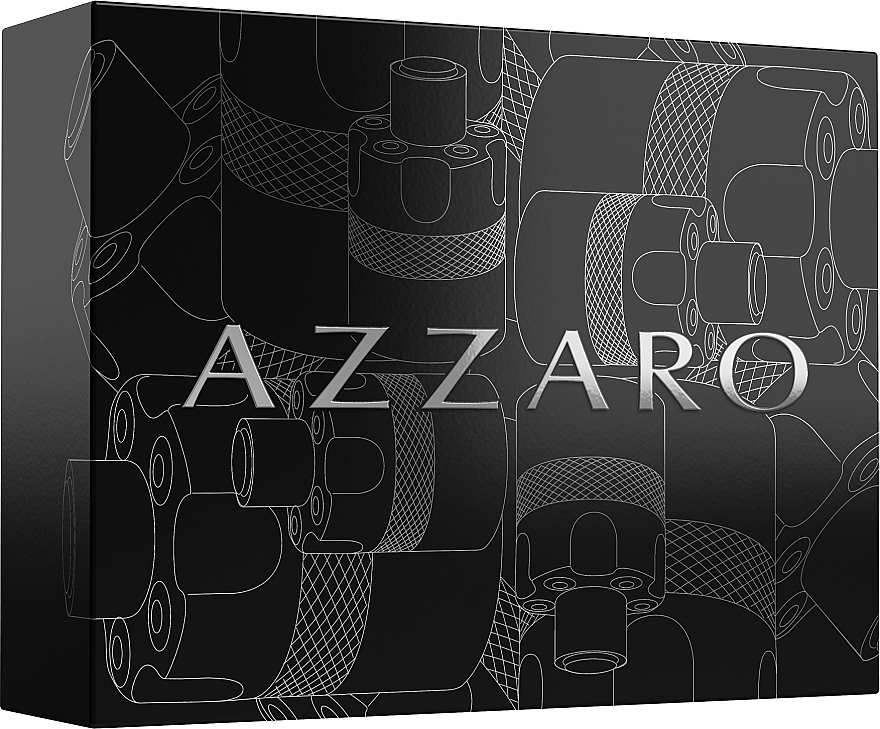 Azzaro The Most Wanted - Set (edp/100ml + sh/75ml + edp/10ml) — photo N3