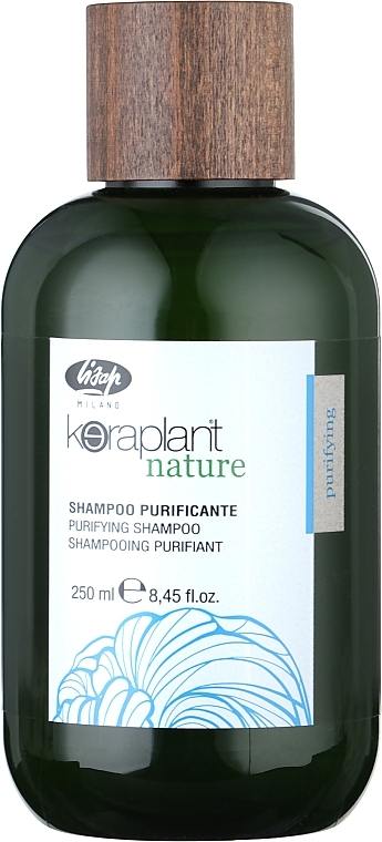 Anti-Dandruff Shampoo - Lisap Keraplant Nature Purifying Shampoo — photo N1