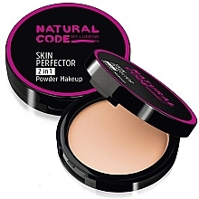 Fragrances, Perfumes, Cosmetics Compact Powder - Lumene Natural code Skin perfector 2 in 1