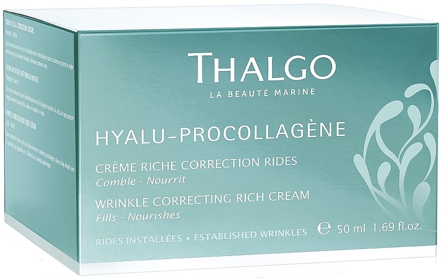 Face Cream - Thalgo Hyalu-Procollagene Wrinkle Correcting Rich Cream — photo N2