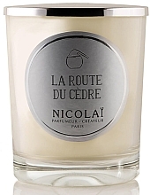 Fragrances, Perfumes, Cosmetics Nicolai Parfumeur Createur La Route Du Cedre - Perfumed Candle