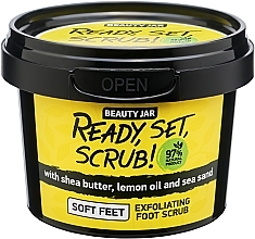 Foot Scrub - Beauty Jar Ready, Set, Scrub! Exfoliating Foot Scrub — photo N1