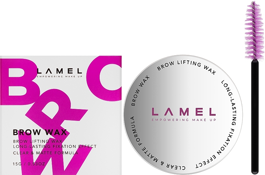 Brow Fixing Wax - LAMEL Make Up Brow Lifting Wax — photo N3