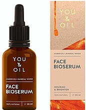 Fragrances, Perfumes, Cosmetics Nourishing Brightening Face Serum - You & Oil Amber. Face Bioserum