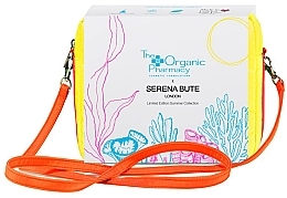 Fragrances, Perfumes, Cosmetics Set 'Body Yellow' - The Organic Pharmacy Exclusive Top X Serena Bute Gift Set (sun/cr/50ml + oil/50ml + serum/50ml + bag)