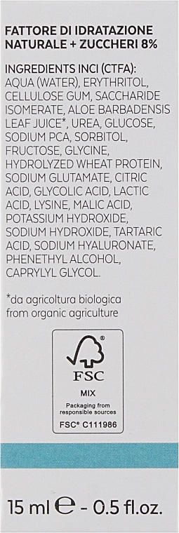 Concentrated Hydration Booster - Bioearth Elementa Hydra NMF + Sugar 8% — photo N3