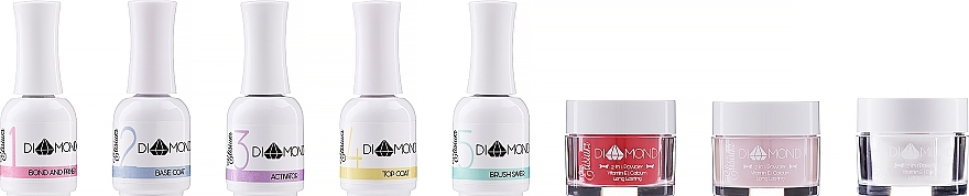 Set - Elisium Diamond Maxi (liquid/5*15ml + powder/3*23g) — photo N2