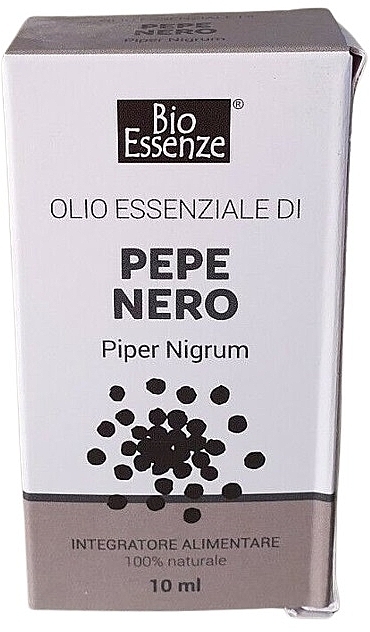 Black Pepper Essential Oil Dietary Supplement - Bio Essenze Dietary Supplement — photo N1