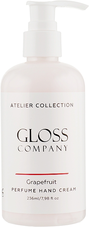 Hand Cream - Gloss Company Grapefruit Atelier Collection — photo N3