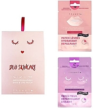 Fragrances, Perfumes, Cosmetics Set - Inuwet Duo Skincare (eye /patch/6 g + lip /patch /5 g)